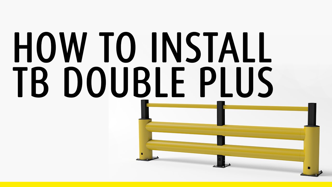 BOPLAN - TB 400 Double Plus safety barrier how to install