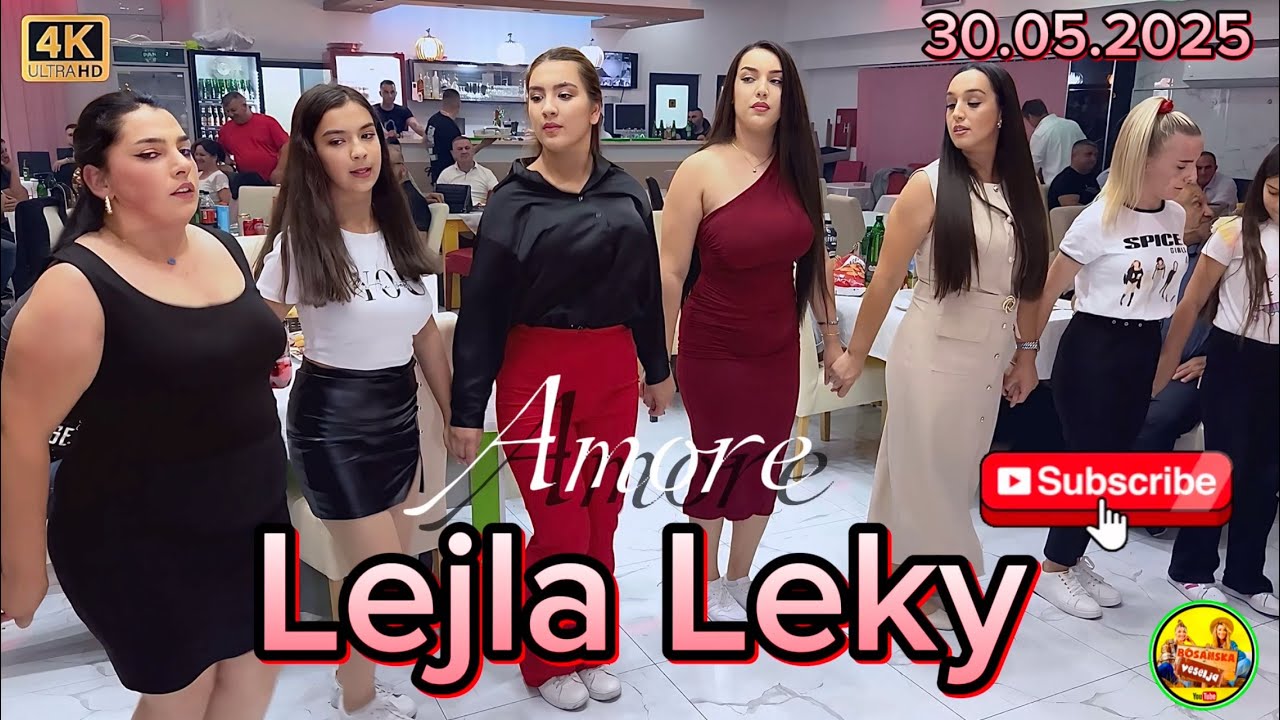Lejla Leky i Elnad zabava restoran 