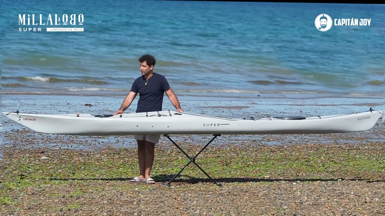 Presentación del kayak de travesía o mar SUPER Millalobo