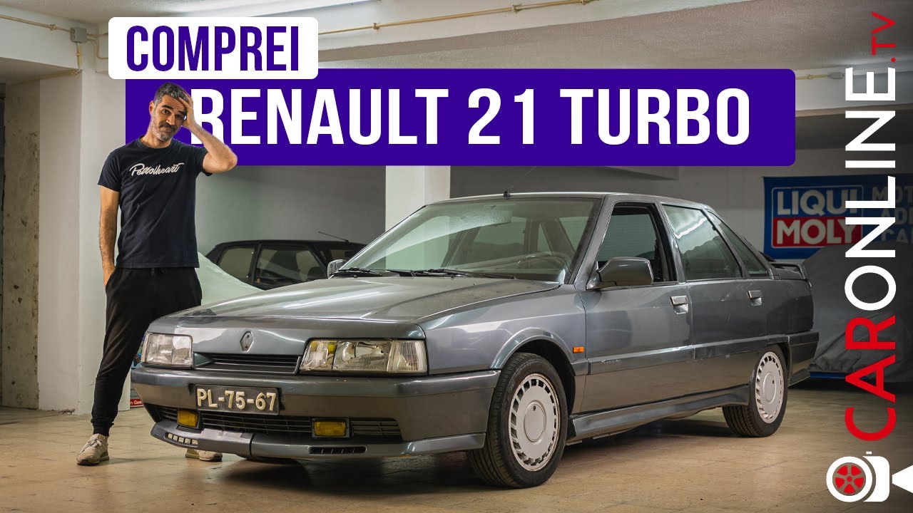 COMPREI um RENAULT 21 TURBO e JÁ METEU ÁGUA!