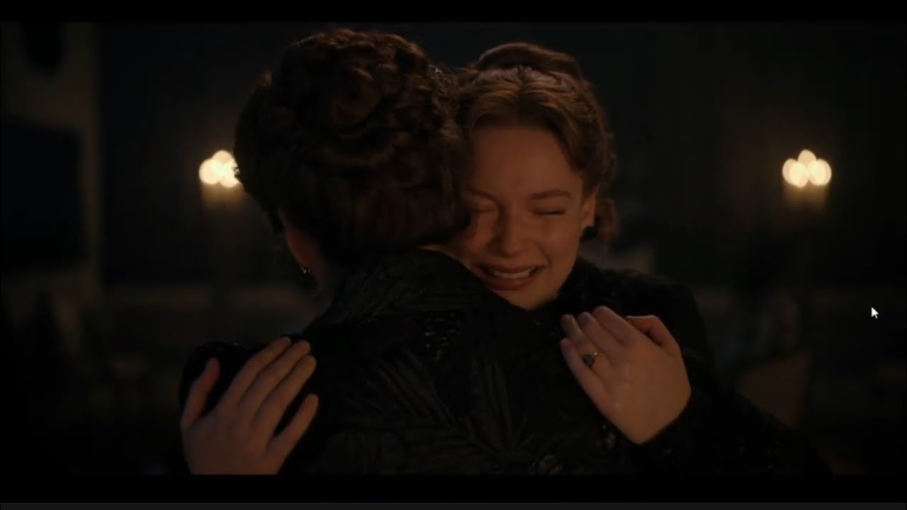 Francesca breaks down in Violet’s arms crying Scene | Bridgerton Season 4 part 2 