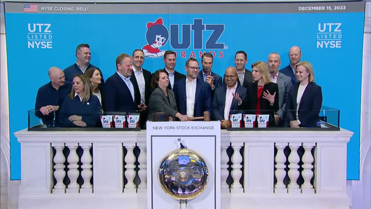 Utz Brands, Inc. (NYSE: UTZ) Rings The Closing Bell®