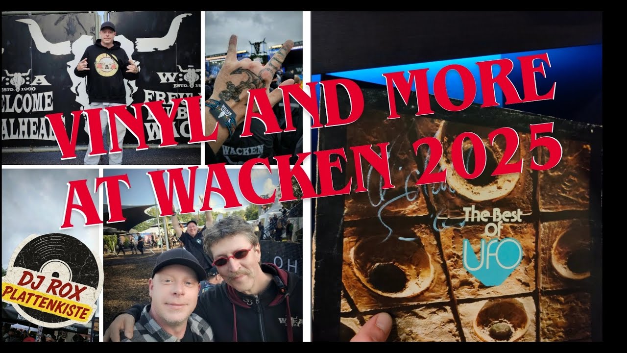 Vinyl and more at Wacken 2025