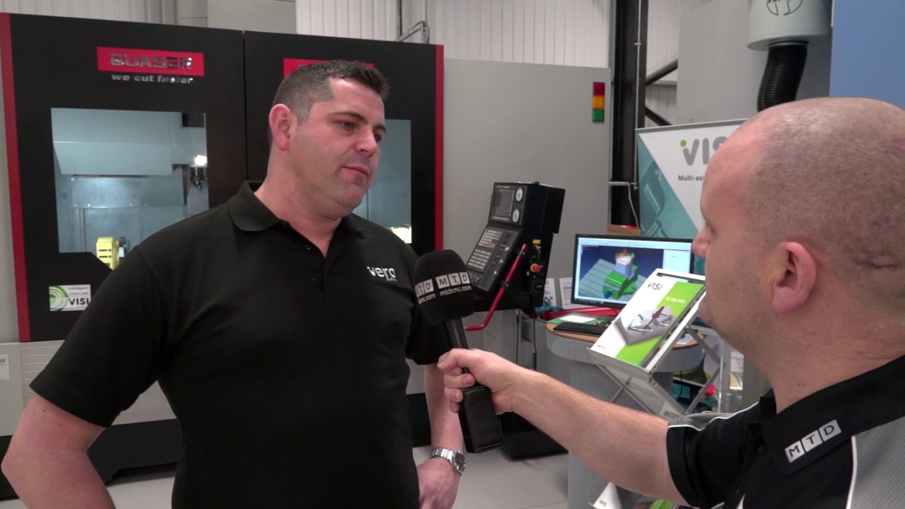 VISI CAD/CAM от Vero Software представляет Waveform Roughing на выставке NIKKEN