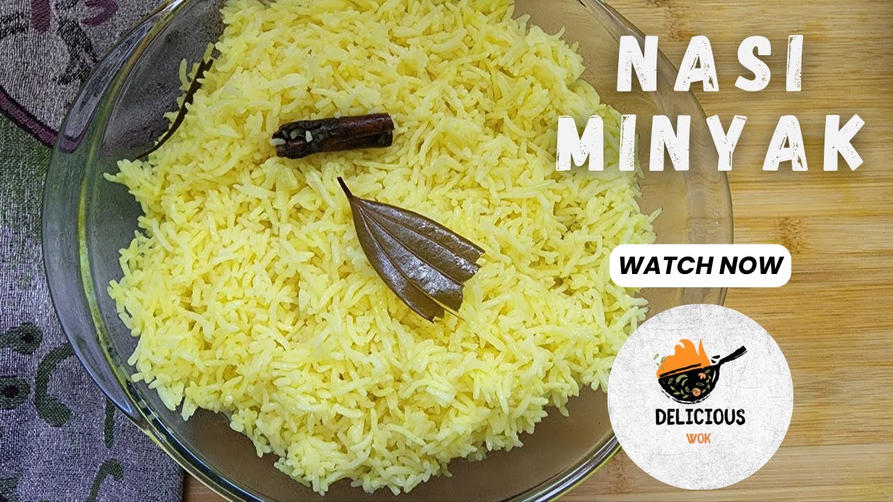 Nasi Minyak Ala Masakan India l Ghee Rice Indian Style 🍚