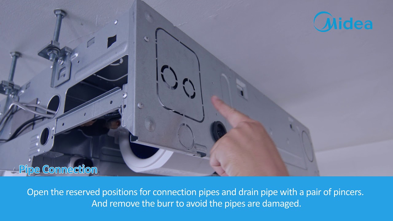 Standard Installation Guide for  Ceiling floor EN Midea 2019