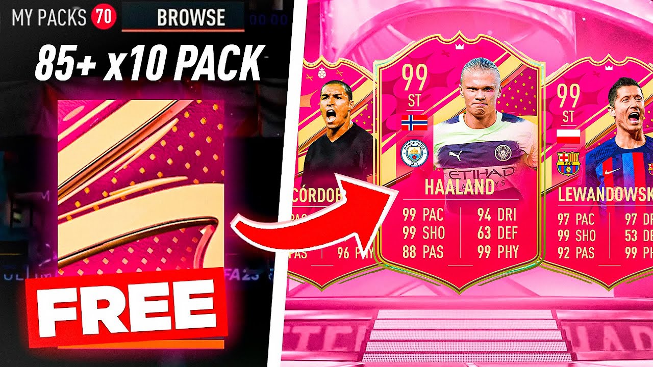 FIFA 23 30 x Free 85+ x 10 Futties Team 6 Packs!