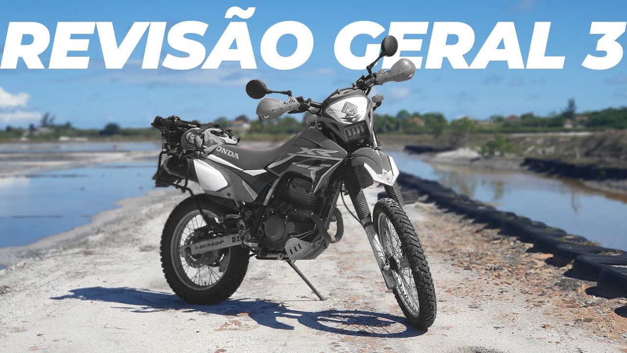 REVISÃO COMPLETA HONDA XR 250 TORNADO PT 3