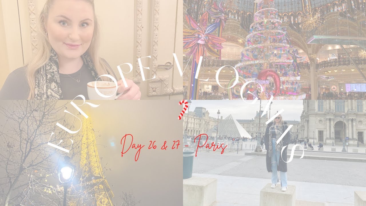 EUROPE VLOGMAS | PARIS | LOUIS VUITTON | PERFUME WORKSHOP | CITYPHARMA