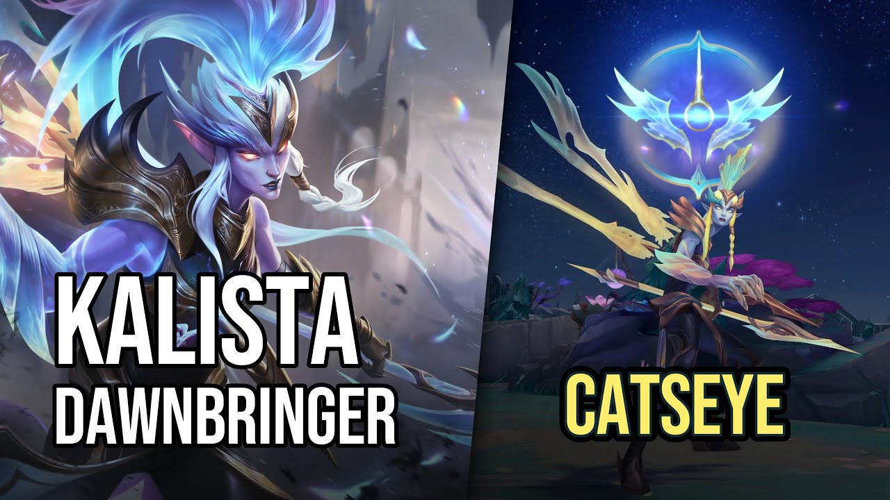 Catseye Dawnbringer Kalista Skin | League of Legends