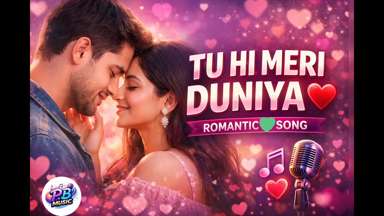 Tu Hi Meri Duniya ❤️ | New Hindi Romantic Song 2026 | P.B Music🎶