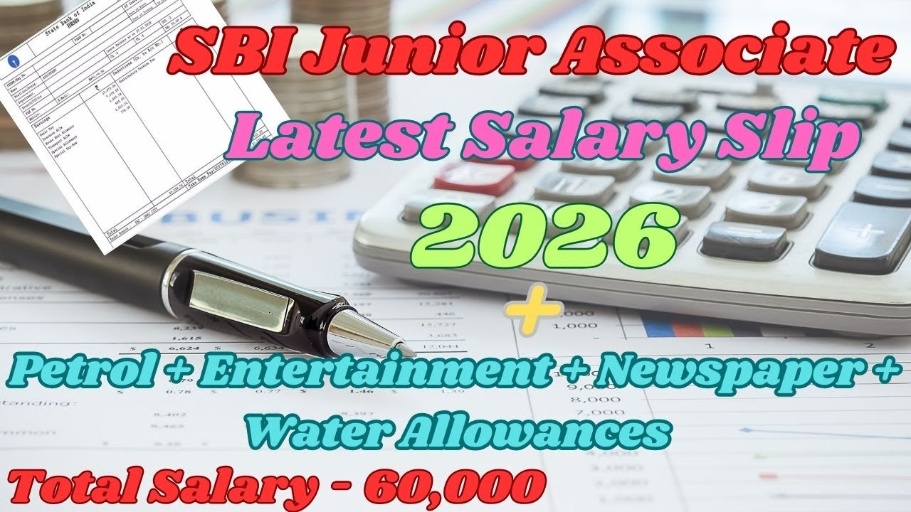 SBI Clerk Salary Slip 2026: In-Hand Salary, Perks & Allowances Explained!