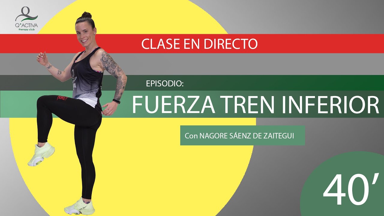 ENTRENAMIENTO DE FUERZA DE TREN INFERIOR  CON PESO