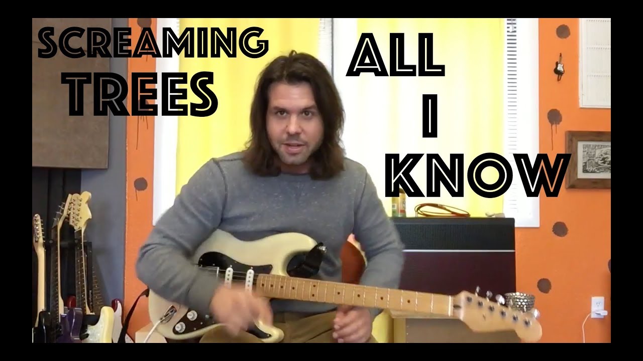 Урок игры на гитаре: как играть всё, что я знаю от Screaming Trees