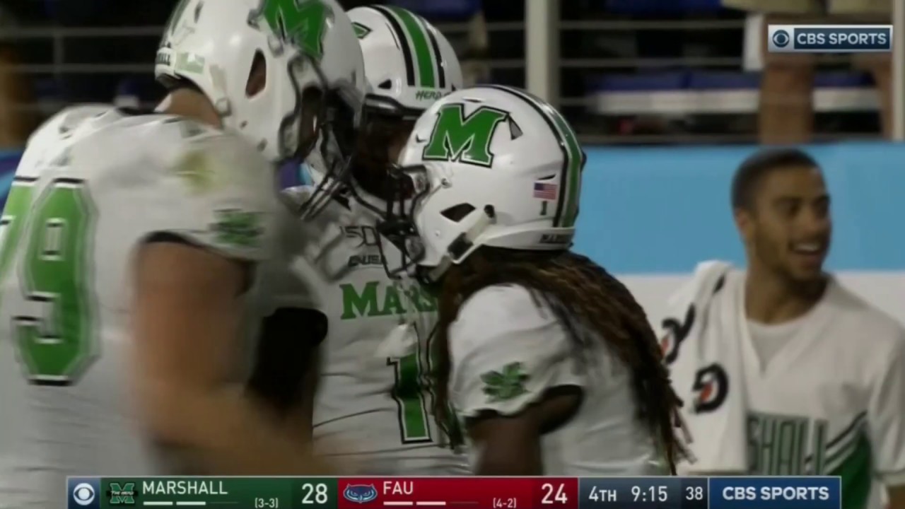 Marshall Highlights vs Florida Atlantic Football 2019