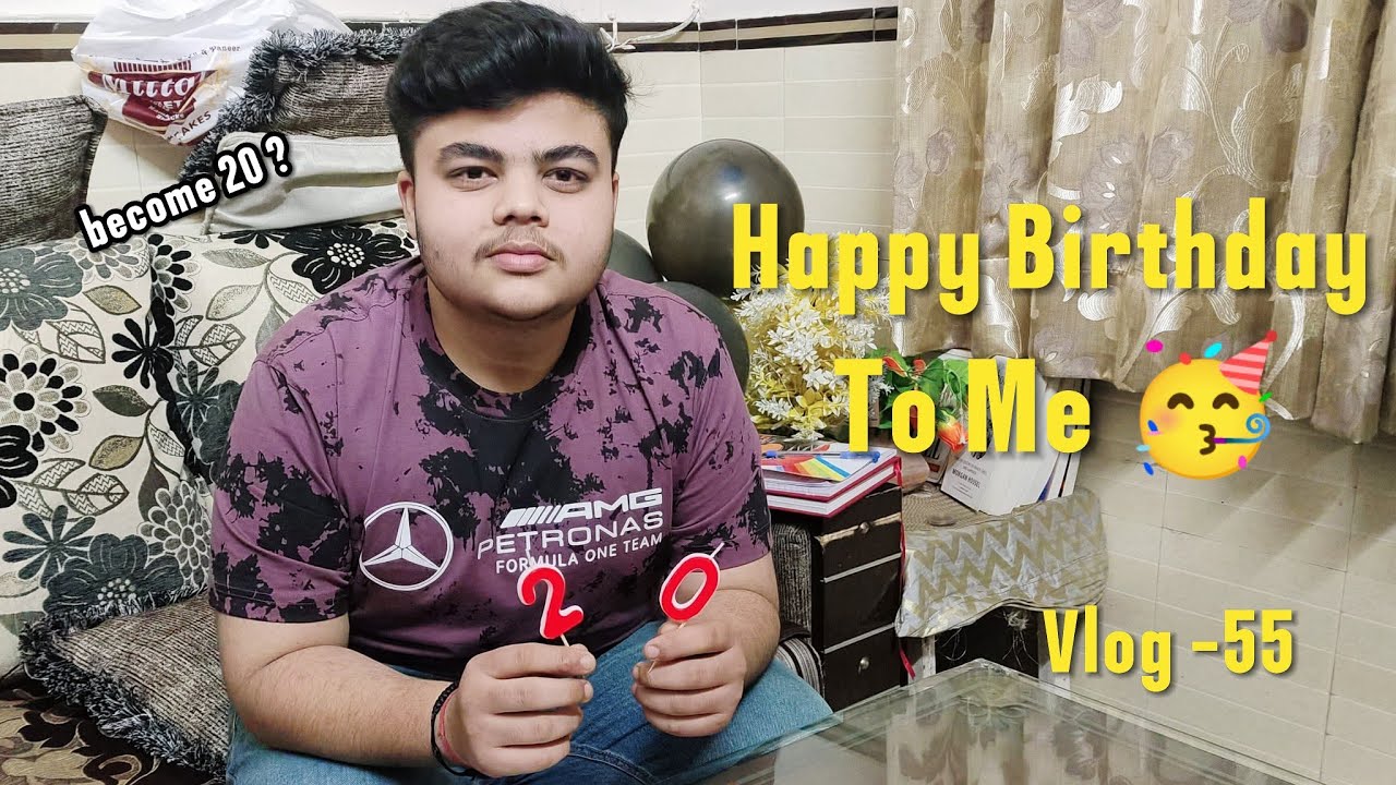 “Happy Birthday to Me ❤️ | 20th Birthday Celebration 🥳