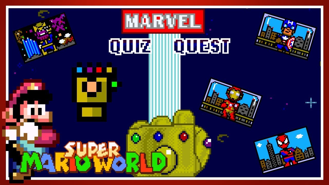 Marvel Quiz Quest &bull; Super Mario World ROM Hack (v3)
