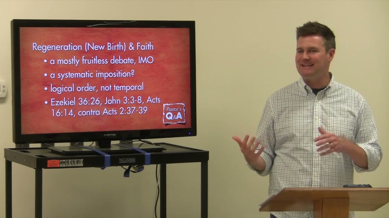 Pastor's Q&A: Does Regeneration Precede Faith?