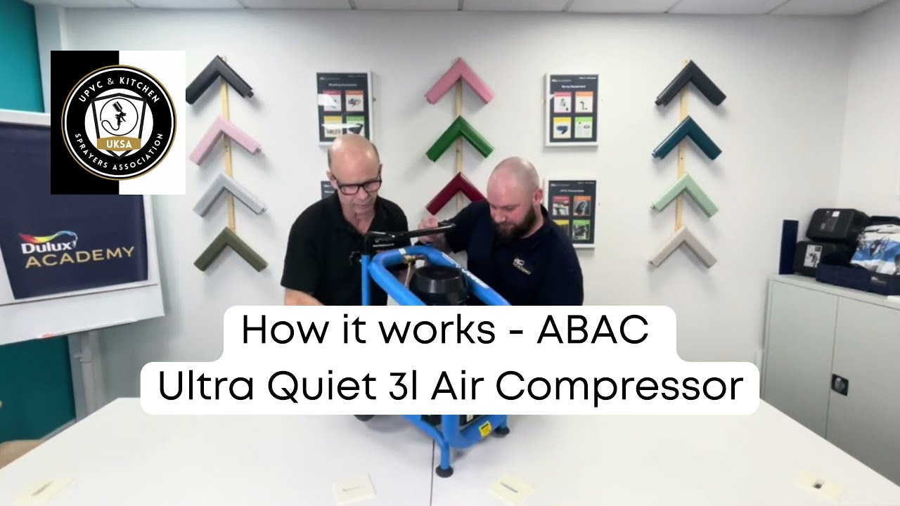 uPVC Spraying Tips - A guide to the ABAC ATF-S 3 3 10 / Gentilin csk330/3 air compressor