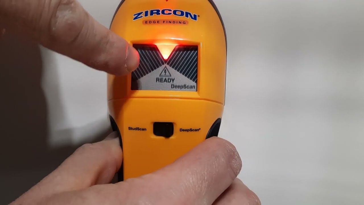 How to use Stud Finder - Zircon HD55.