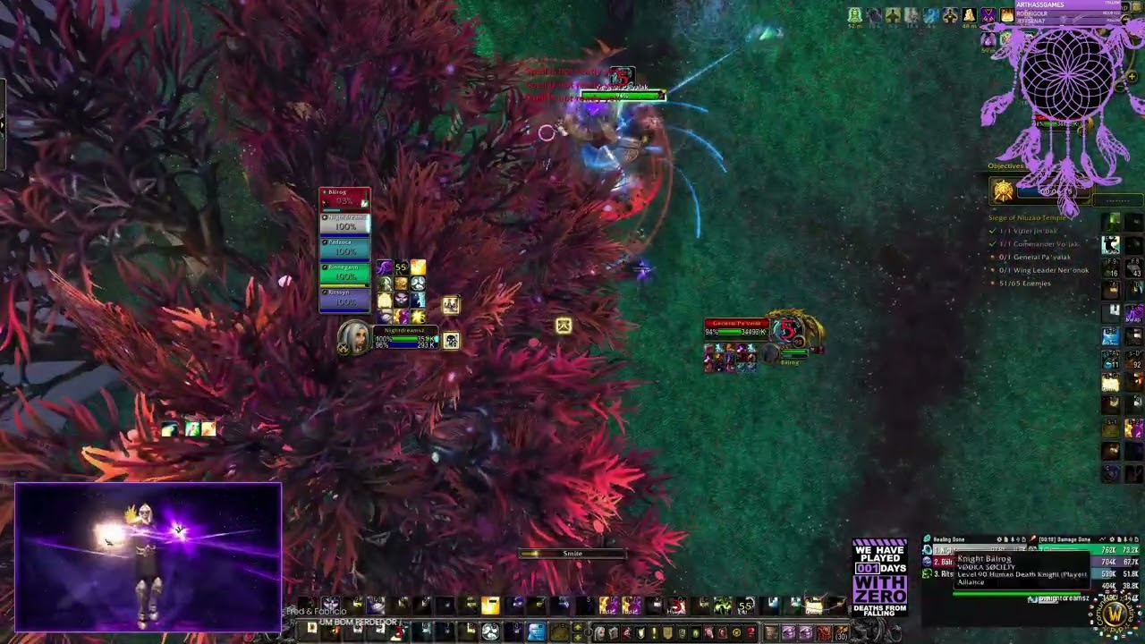 Siege of Niuzao Temple - Gold Challenge Mode - Disc Priest Pov