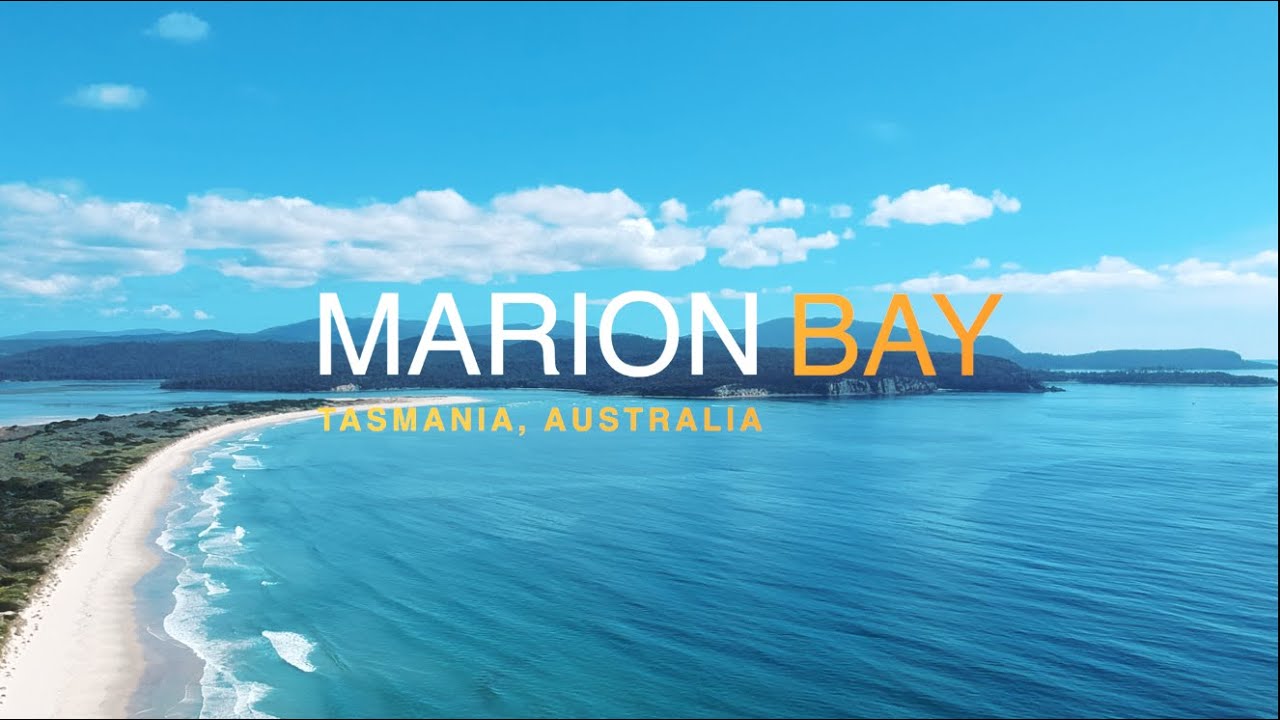 Beautiful Marion Bay Beach in Tasmania | Discover Tasmania #9 | Drone