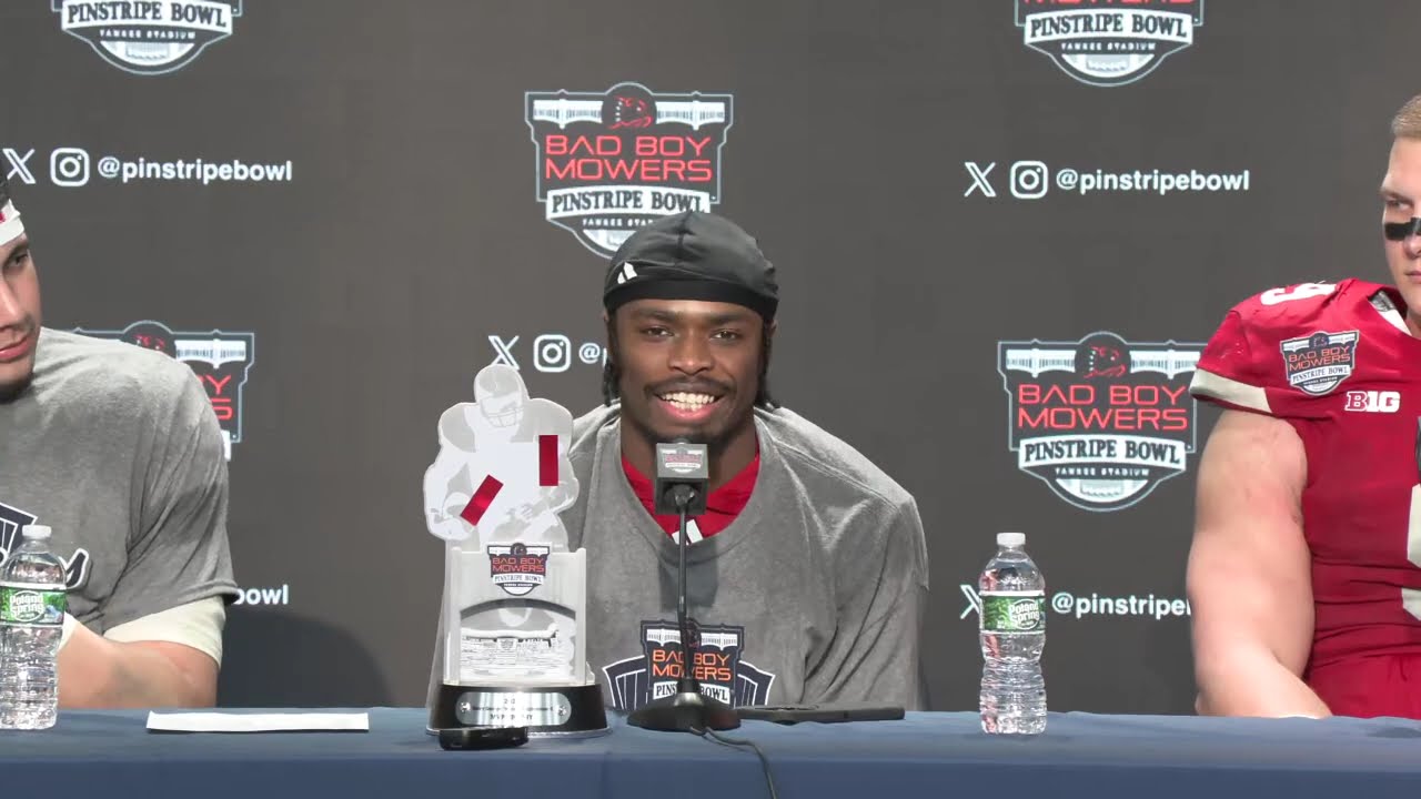 Nebraska Football Players - Post Pinstripe Bowl vs. Boston College 2024