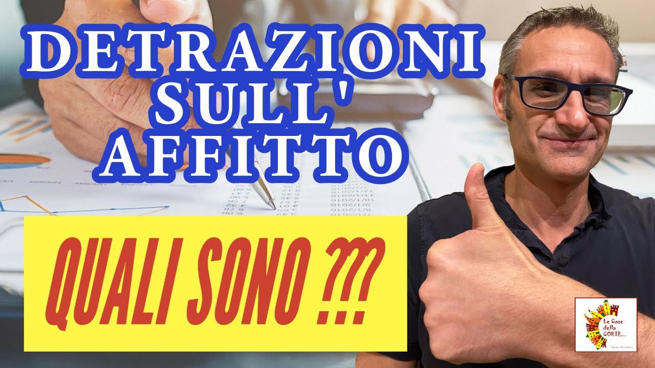🏡 DETRAZIONI SULL' AFFITTO: Ecco quali sono ! 🏡 #lecasedellacorte #venderecasa #immobiliare #perte