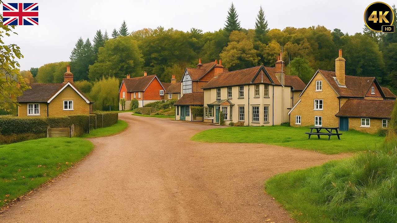 Hidden English Villages After Rain — Magical Autumn Sunrise Walk