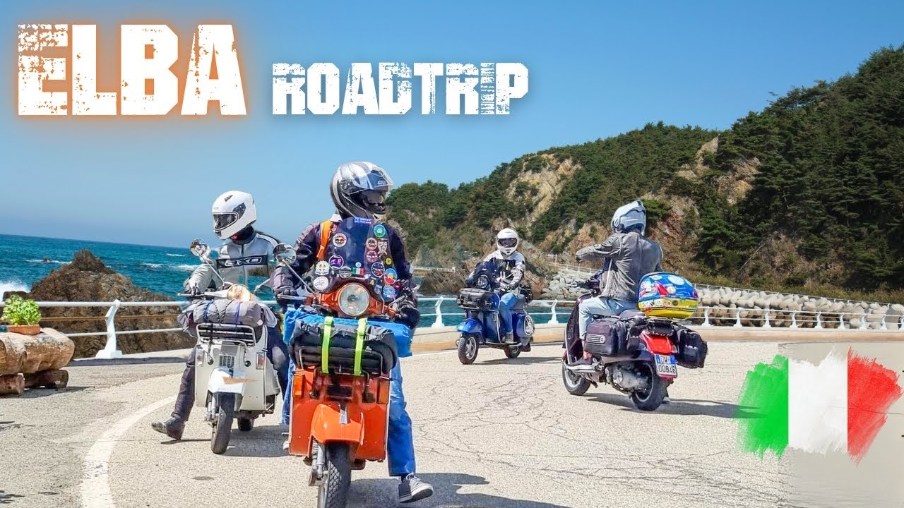 A VESPA ROAD TRIP Movie, dal Passo SCONOSCIUTO degli Appennini all' Isola d' ELBA!