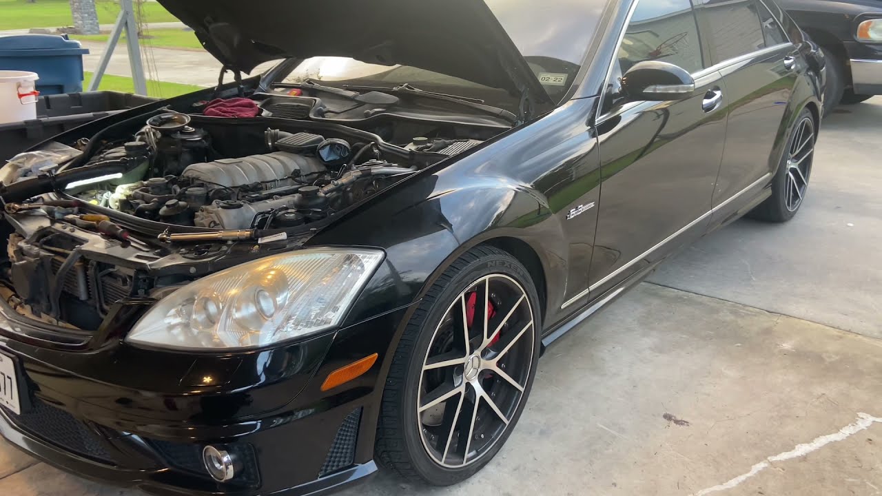 Mercedes S63 AMG, W221, OIL LEAK FIX… Upper Timing Cover Gasket (leak fix)
