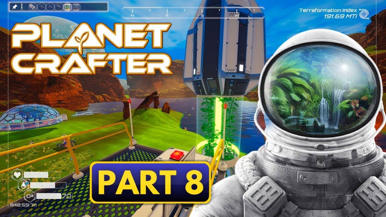 Boosting Oxygen with Plant Rockets 🌱🚀 | Planet Crafter | Part 8