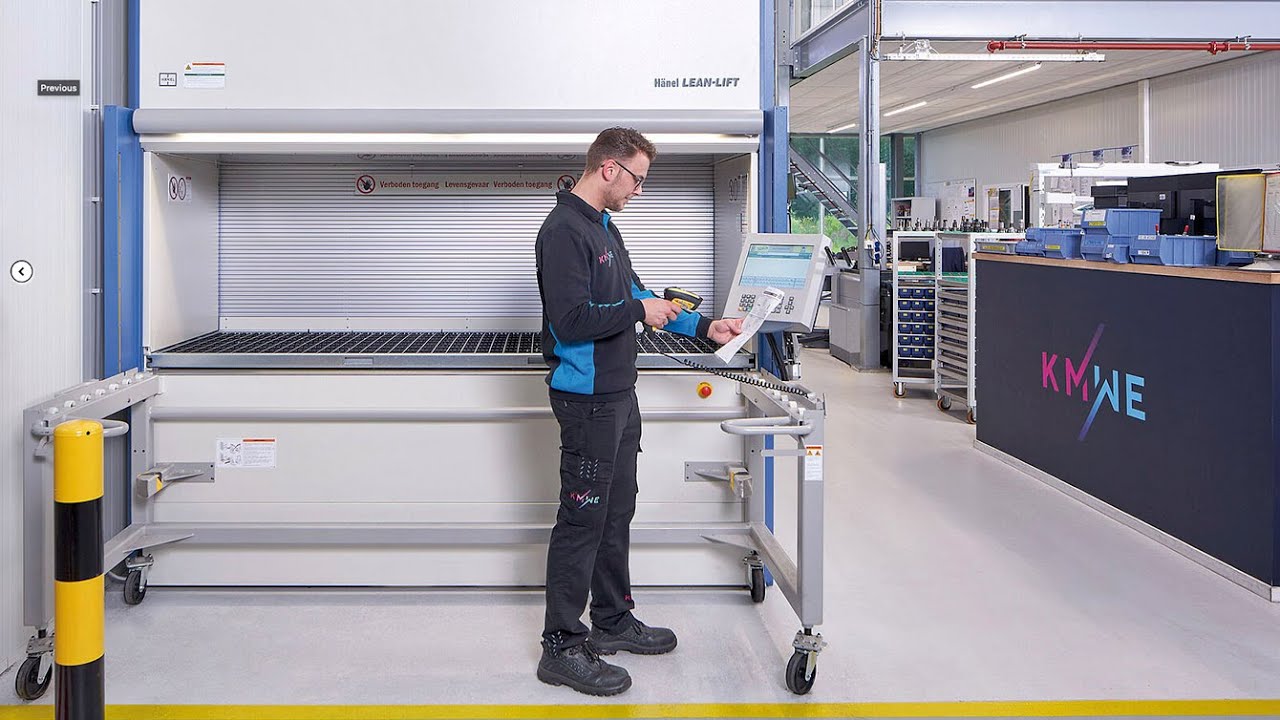 Der Hänel Lean-Lift® als hocheffizientes Werkzeuglager in der High-Tech-Produktion