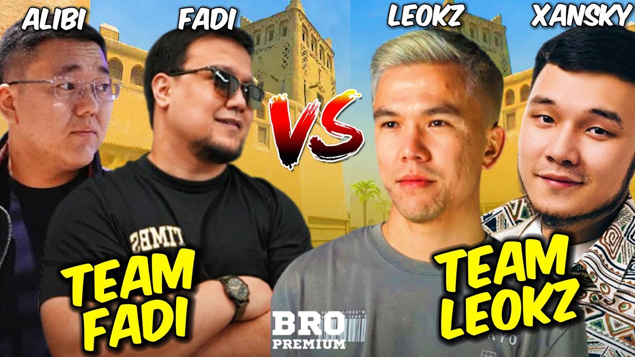ШОУ МАТЧ! TEAM FADI VS TEAM LEOKZ / ТУРНИР КС2 / BRO PREMIUM TURNIR / ПРИЗОВОЙ ФОНД 500000ТЕҢГЕ!