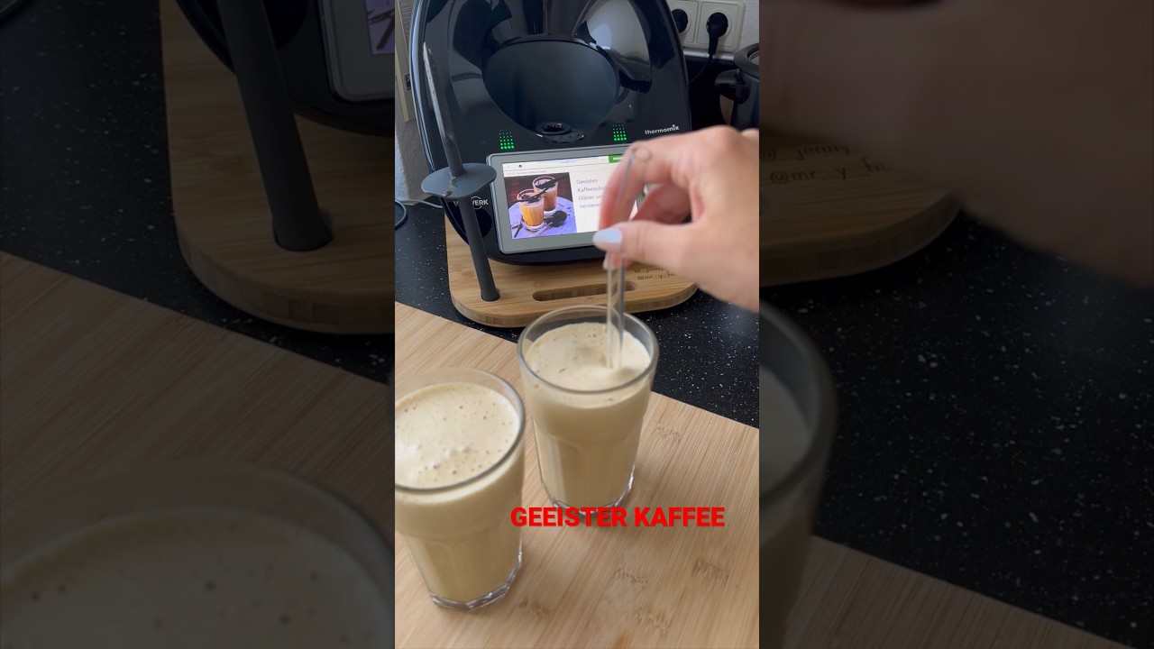 GEEISTER KAFFEE 🤤 aus dem Thermomix! #kaffee #kaffeepause #coffeelover #kaffeeliebe #eiskaffee