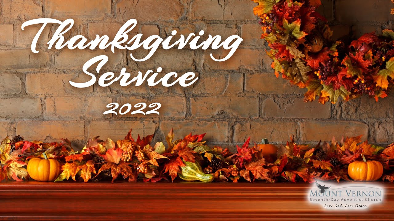 Thanksgiving Program 2022