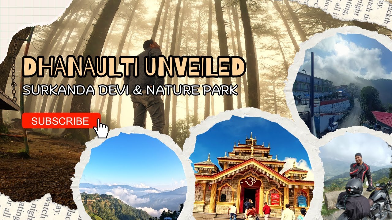🚵‍♂️ Trip to Peace and Spirituality - Dhanaulti & Surkanda Devi Temple Bike Trip Day 2 🌄