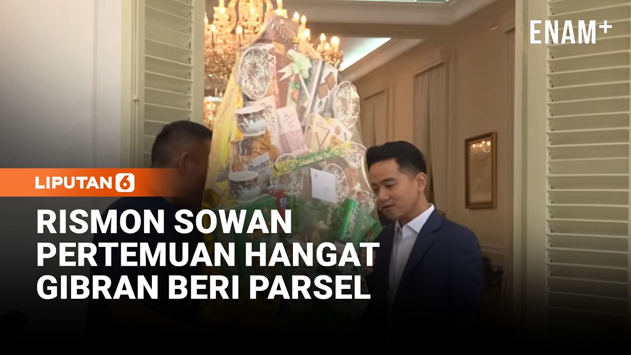 Pertemuan Hangat Rismon Sianipar Sowan ke Istana Wapres, Gibran Hadiahi Parsel | Liputan6