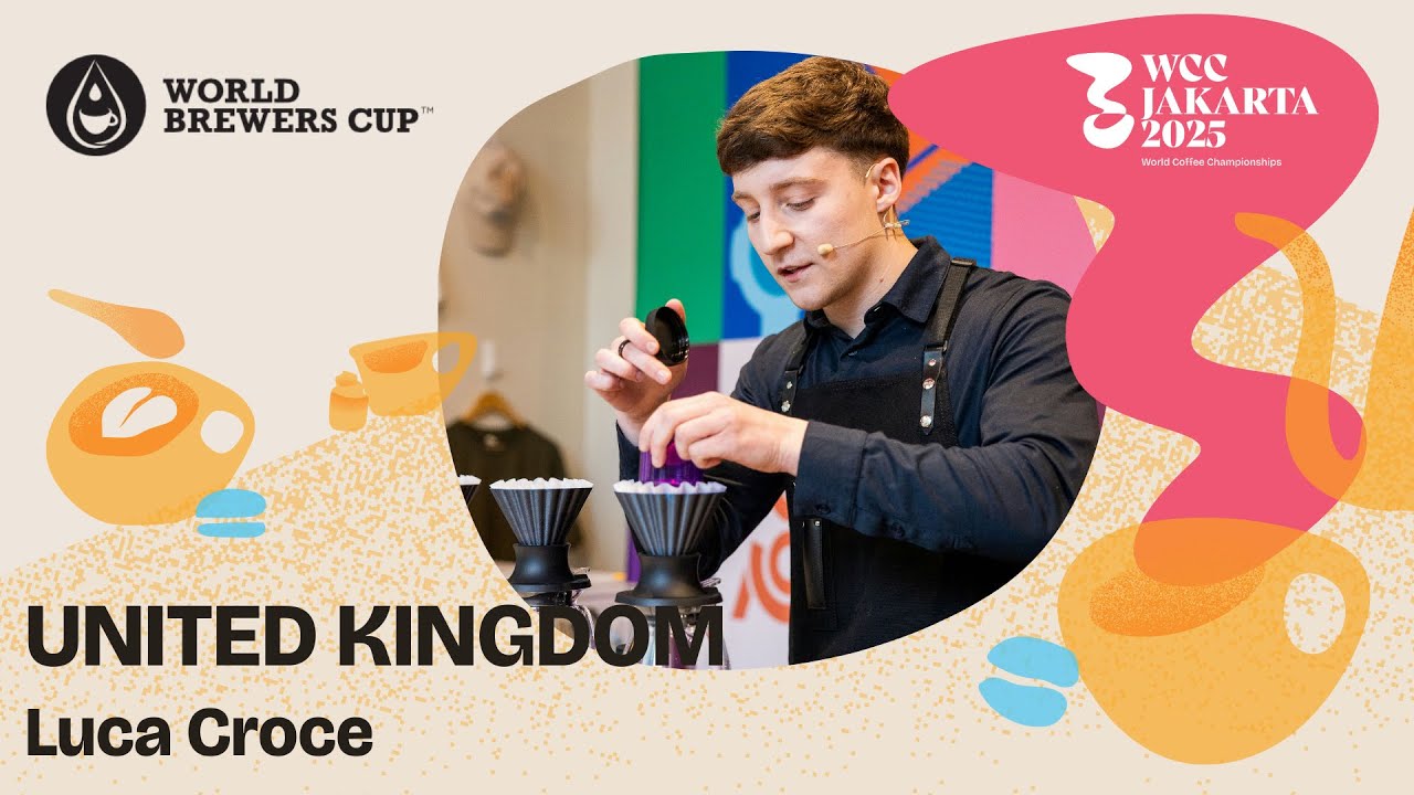 Luca Croce, United Kingdom | 2025 World Brewers Cup Championship | Day 2 Round 1