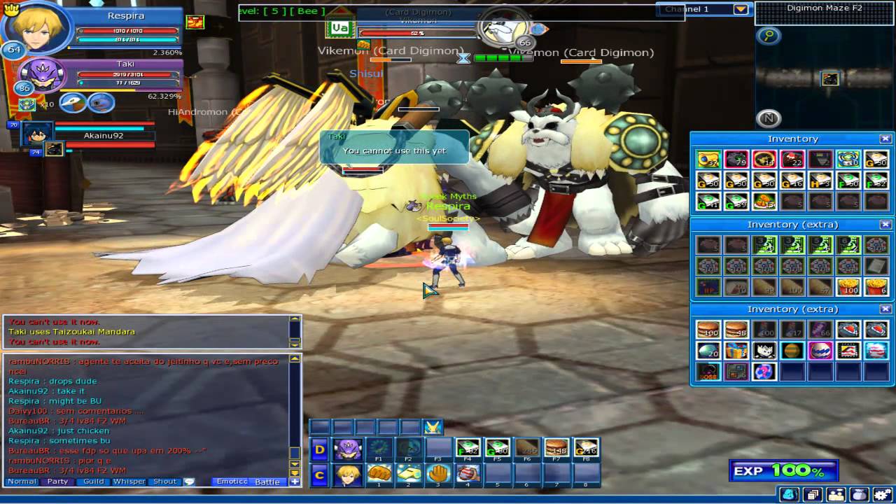 Digimon Masters Online - Vs Monster Card Level 5 &6 (Mc5 , Mc6)