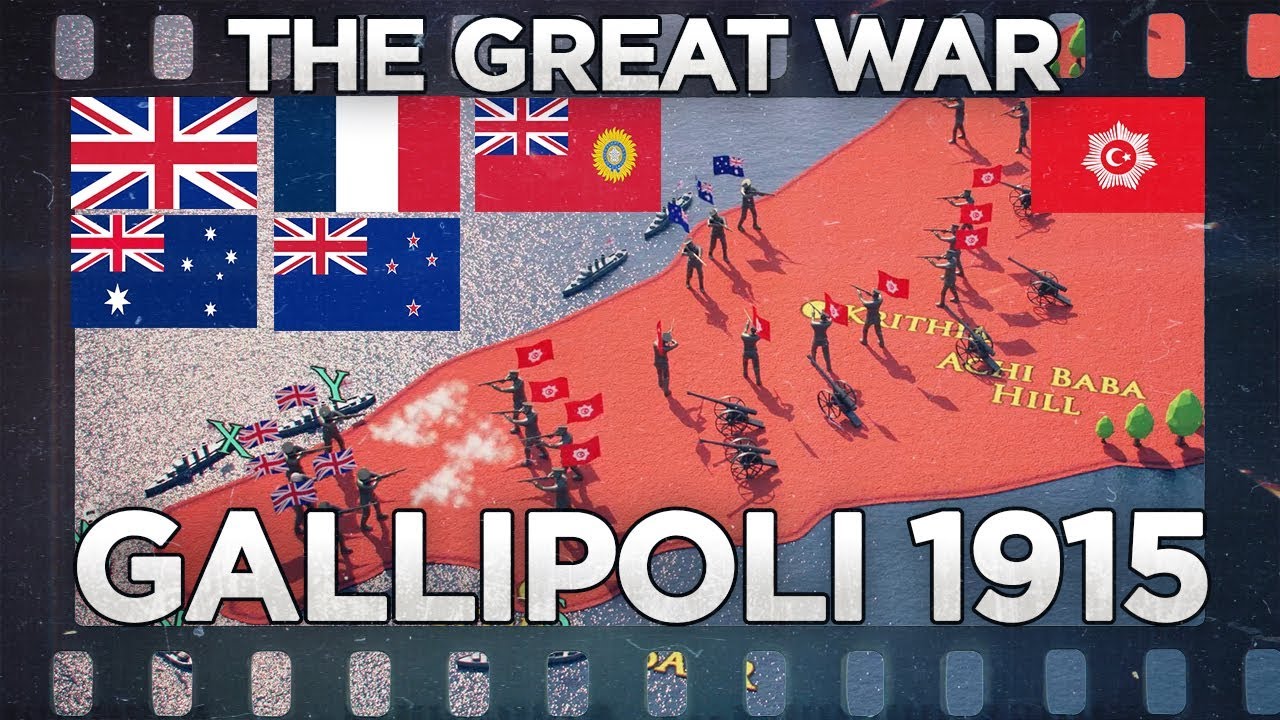 Gallipoli 1915 - The Great War DOCUMENTARY