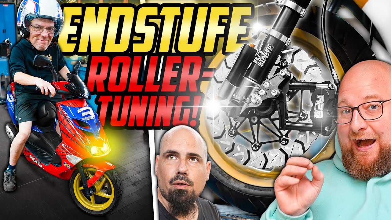 XXL TUNINGPAKET für Marcos ROLLER! - 2 TAKT ACTION in der HALLE77 - EINSPRITZER vs. VERGASER!