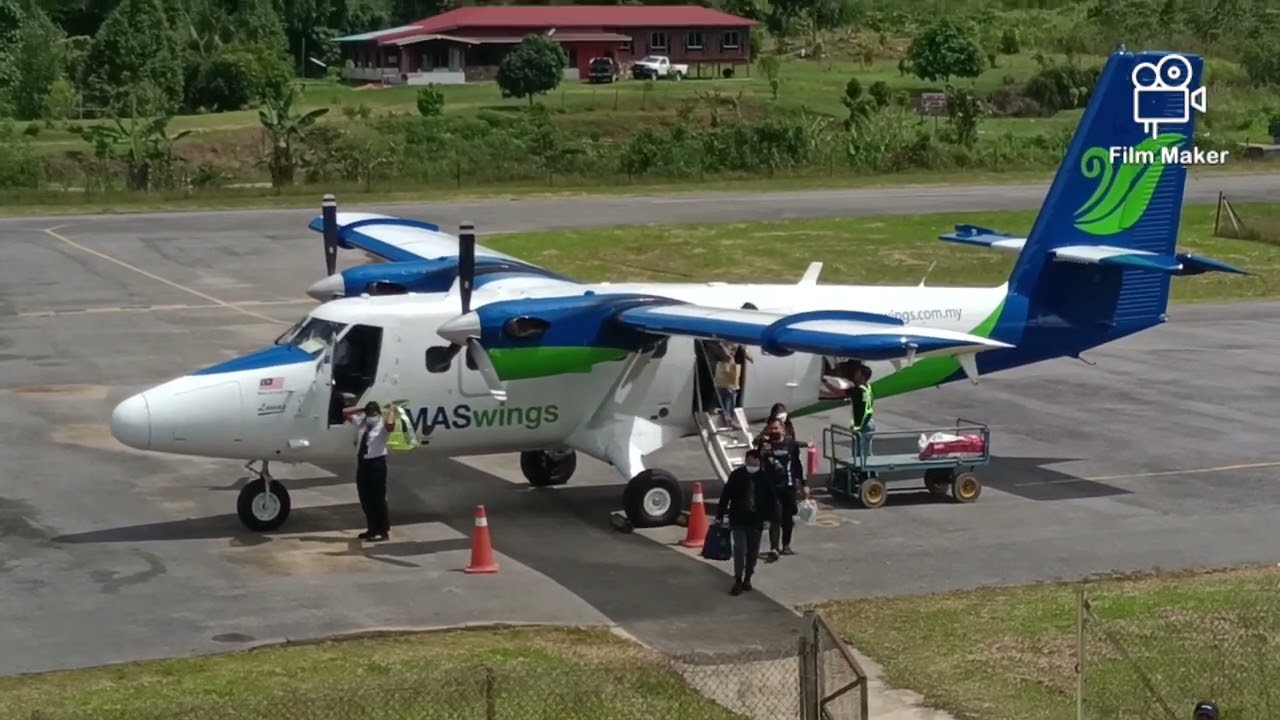 AIRPORT LONG BANGA..SEKECIL LANDASAN KAPAL TERBANG BOLEH LANDING...