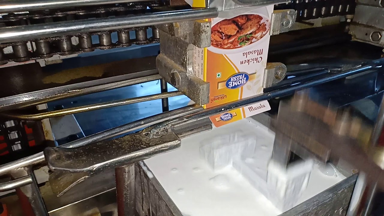 Lined carton cotton powder packing machine
