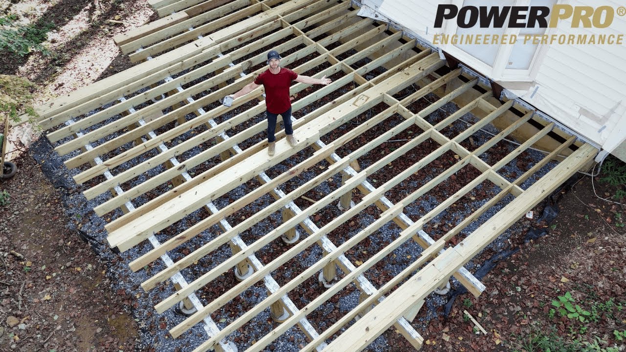 How to Frame a Deck | Andrew Thron Improvements x Power Pro
