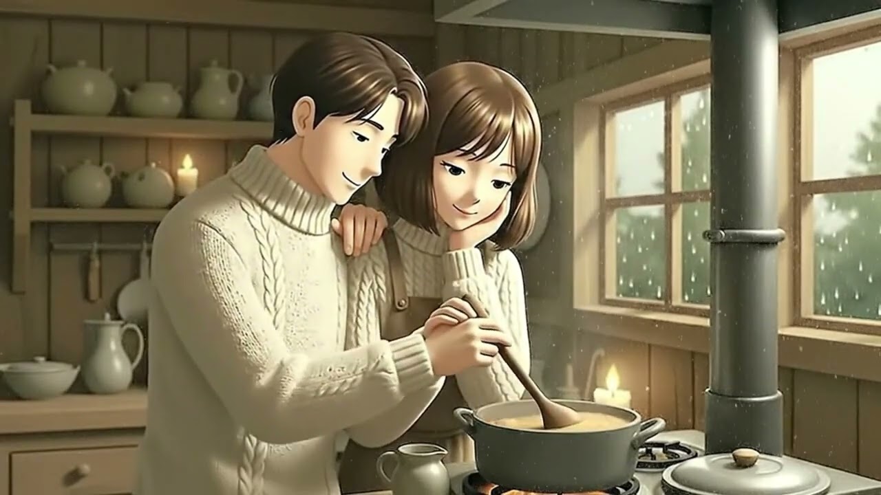 A Peaceful Evening with the One I Love | Cooking Animation