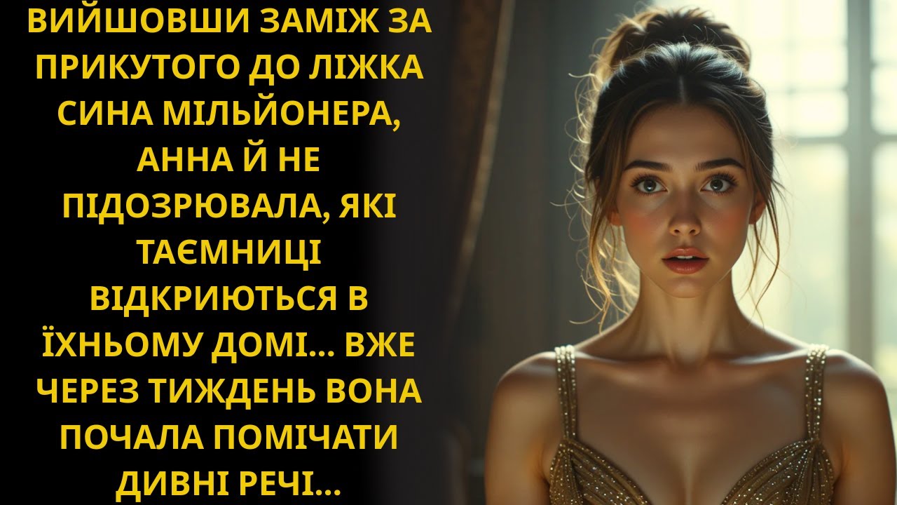 Анна вийшла заміж за хворого спадкоємця та розкрила темні таємниці дому