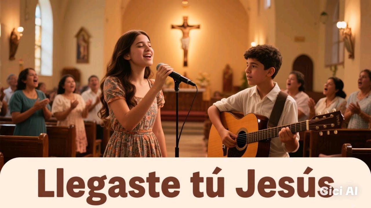 Llegaste tú Jesús -(Siempre te esperé Jesús) Gracias por estar junto a mi