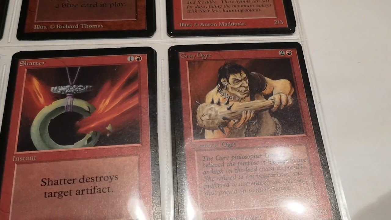 Magic The Gathering Edition Beta Sammlungsvorstellung Tradingcardmuseum