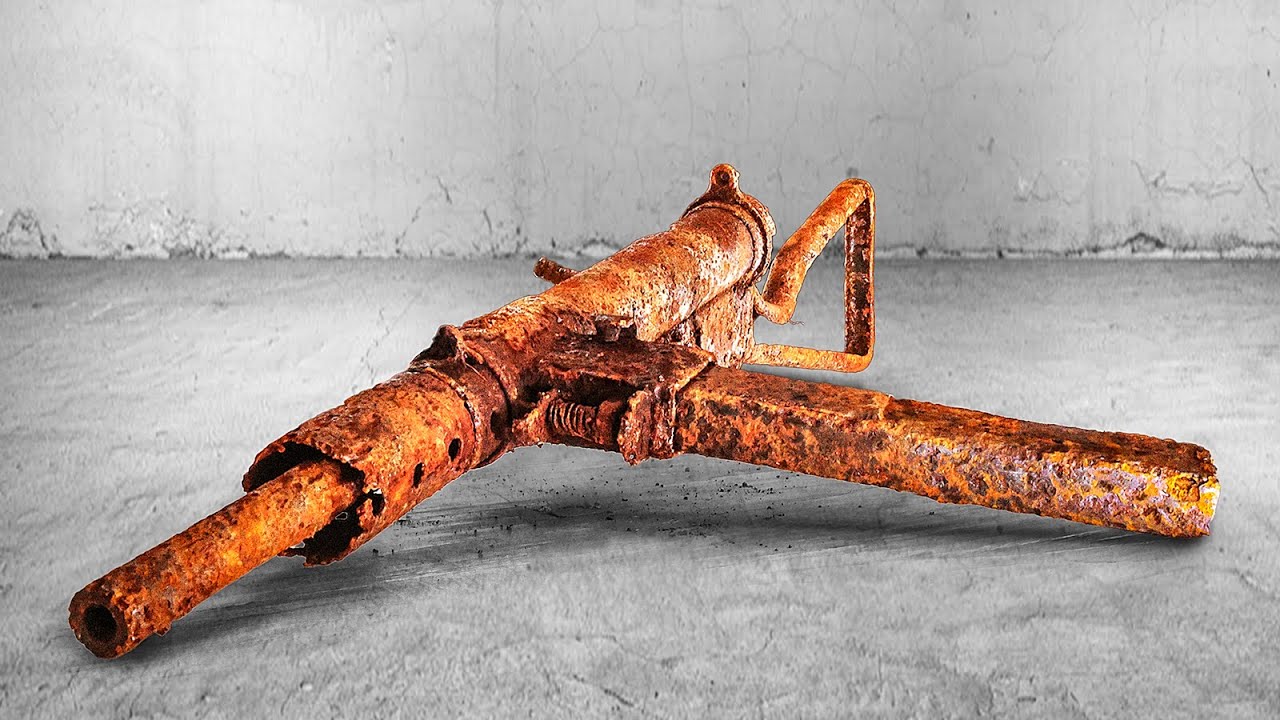STEN Mk2 1942 l Old Submachine Gun Restoration